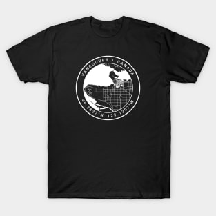 Vancouver Map T-Shirt